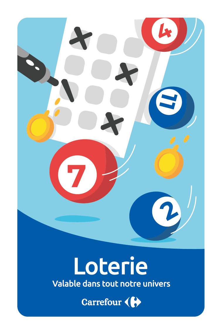 Carte cadeaux Carrefour+ Loterie