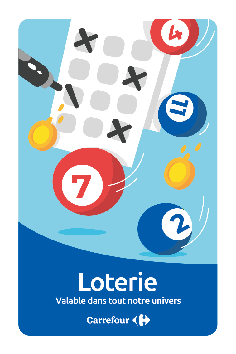 Carte cadeaux Carrefour+ Loterie