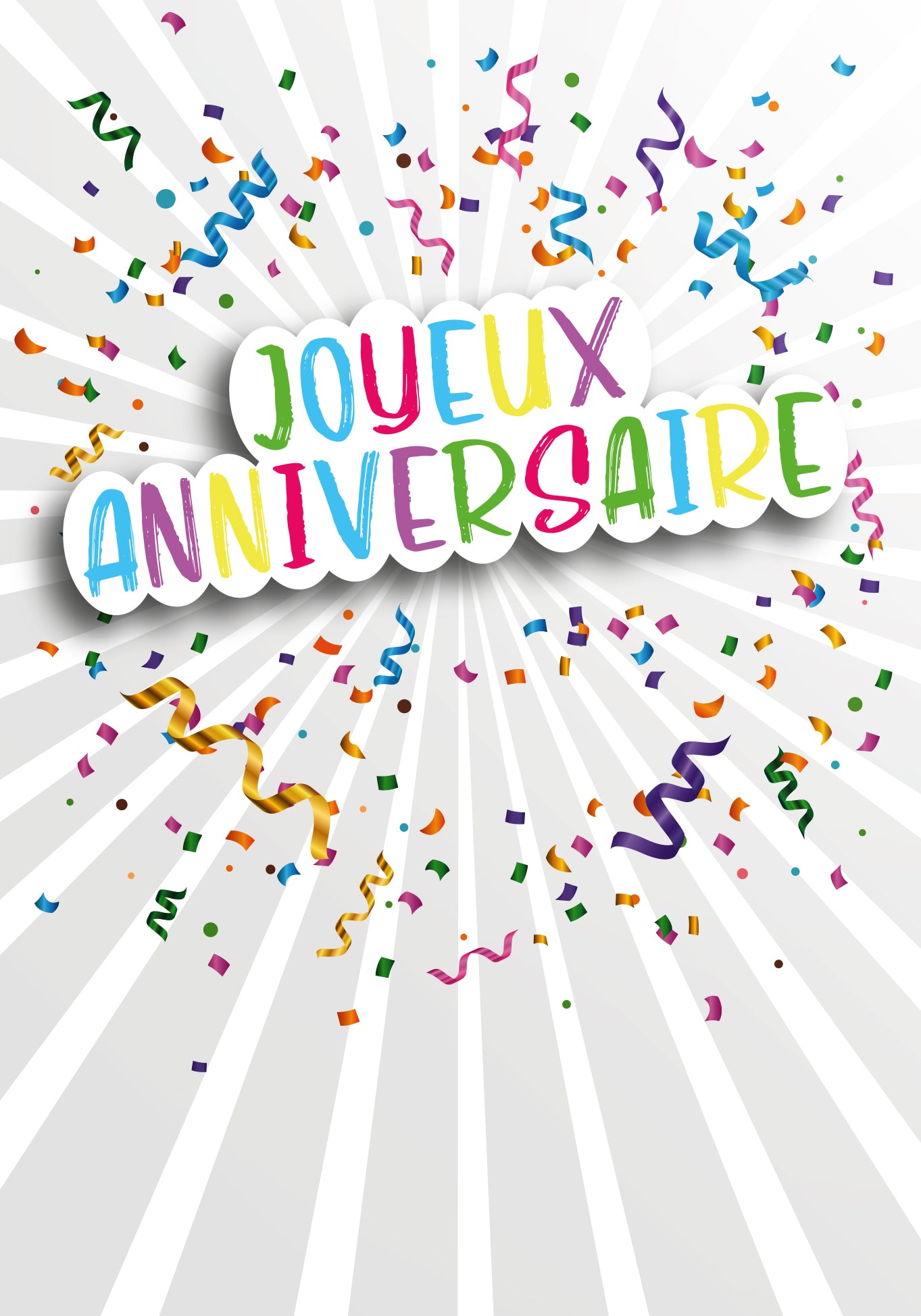 Carte cadeaux Everywish - Anniversaire