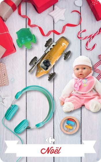 e-Cartes cadeaux Carrefour Noël Enfant