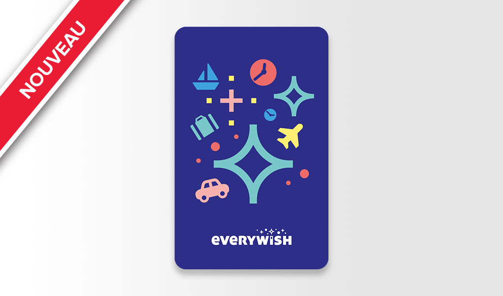La carte multi-enseignes Everywish