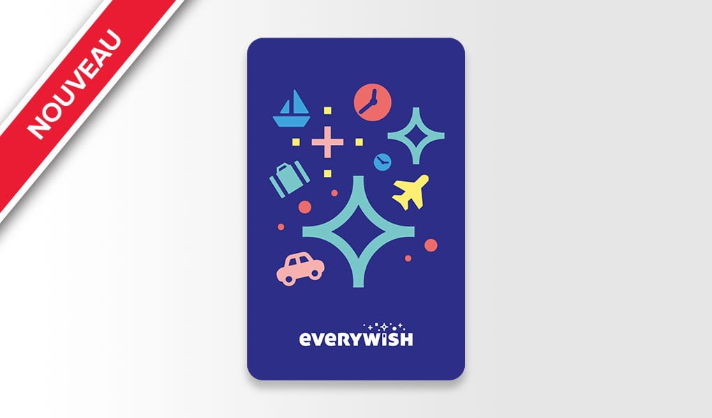 La carte multi-enseignes Everywish